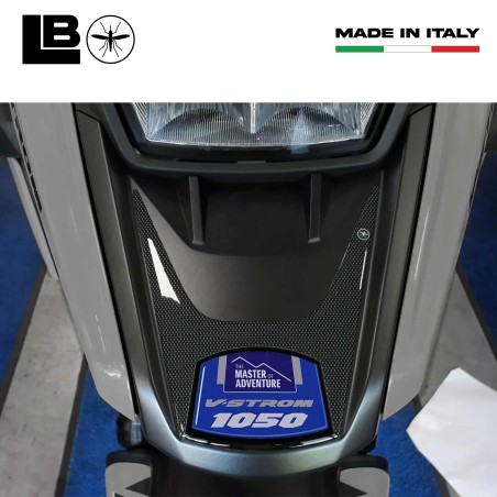 Kit completo Adesivi 3D protezioni compatibili con moto Suzuki V-Strom 1050 Blu