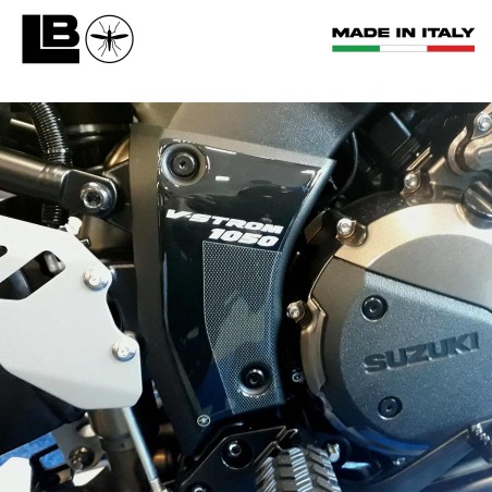 Kit completo Adesivi 3D protezioni compatibili con moto Suzuki V-Strom 1050 Blu