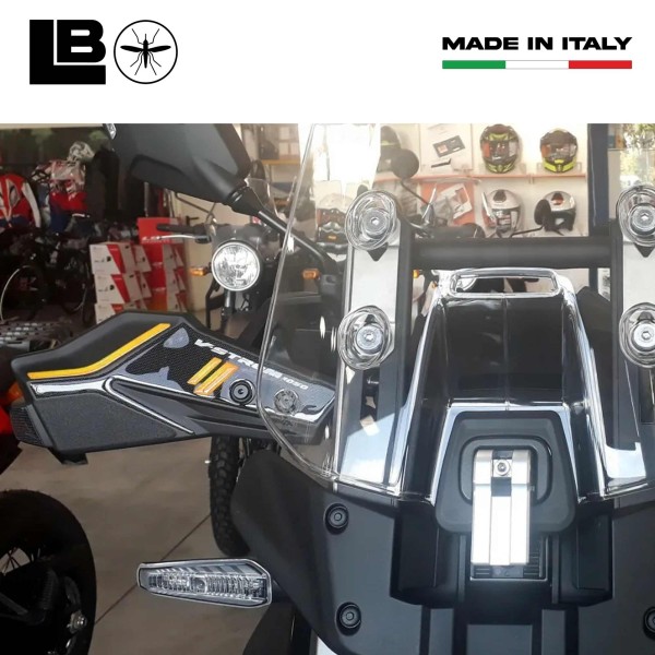 Kit completo Adesivi 3D protezioni compatibili con moto Suzuki V-Strom 1050 Oro