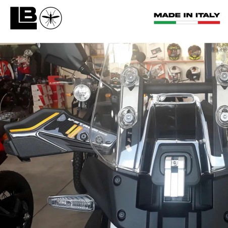 Kit completo Adesivi 3D protezioni compatibili con moto Suzuki V-Strom 1050 Oro