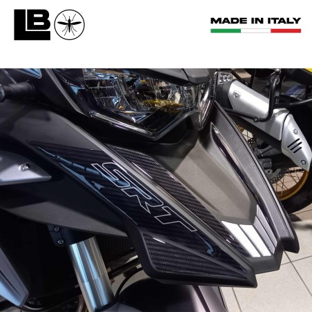 Adesivi 3D Protezione Becco Frontale moto compatibile con QJ Motor SRT 700