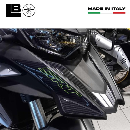 Adesivi 3D Protezione Becco Frontale moto compatibile con QJ Motor SRT 700