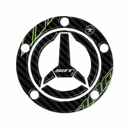 Adesivo 3D Protezione tappo serbatoio moto compatibile con QJ Motor SRT 700