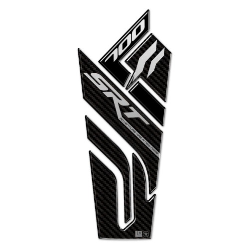 Paraserbatoio Adesivo 3D Protezione moto compatibile con QJ Motor SRT 700 2