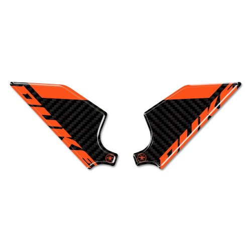 Aufkleber 3D Motorrad Fersenschützer kompatibel mit KTM 990 Duke 2024-2025 2