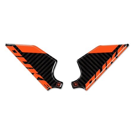 Adesivi 3D Protezioni Battitacco moto compatibili con KTM 990 Duke 2024-2025