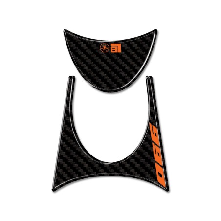 Adesivo 3D Protezione Zona Chiave Moto compatibile con KTM 990 Duke 2024-2025