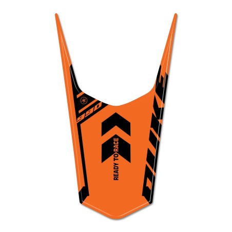 Adesivo 3D Parafango Centrale moto compatibili con KTM 990 Duke 2024-2025