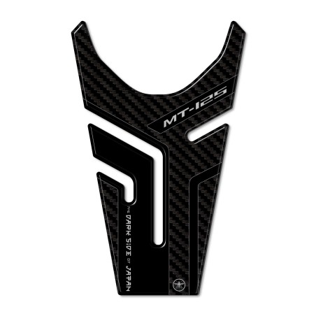 Adesivo 3D Protezione Paraserbatoio compatibile con moto Yamaha Mt-125 2020-23