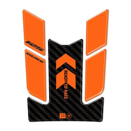 Paraserbatoio Adesivo 3D Protezione moto compatibile con KTM 125 Duke 2024-2025
