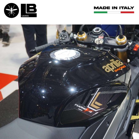 Stickers 3D Motorcycle Tank Side Protectors compatible with Aprilia Tuono V4