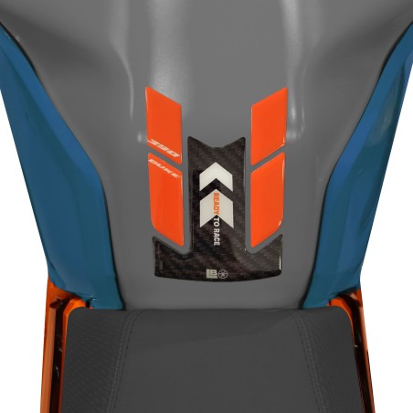 Paraserbatoio Adesivo 3D Protezione moto compatibile con KTM 390 Duke 2024-2025