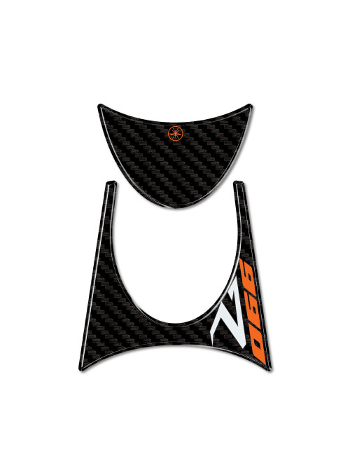 Pegatina 3D Protection Zone Key Motorcycle compatible con KTM 990 Duke R 2025 2