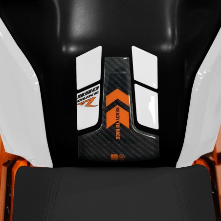 Paraserbatoio Adesivo 3D Protezione moto compatibile con KTM 990 Duke R 2025