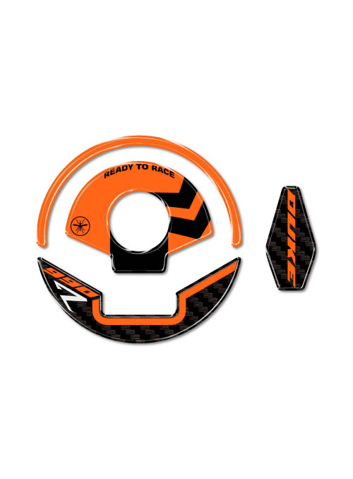 Gel 3D Tank Cap Sticker moto compatible con KTM 990 Duke R 2025 2