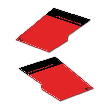 Pegatinas 3D Protectores laterales de moto compatibles con Aprilia Tuareg 660 Podium