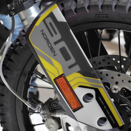 Adesivi Parasteli Parafango Alto moto compatibile con Husqvarna Norden 901 2024