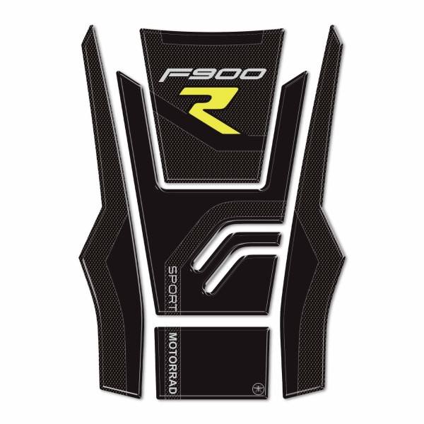 Paraserbatoio Adesivo 3D protezione serbatoio moto compatibile con BMW F900 R