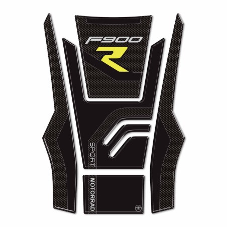 Paraserbatoio Adesivo 3D protezione serbatoio moto compatibile con BMW F900 R