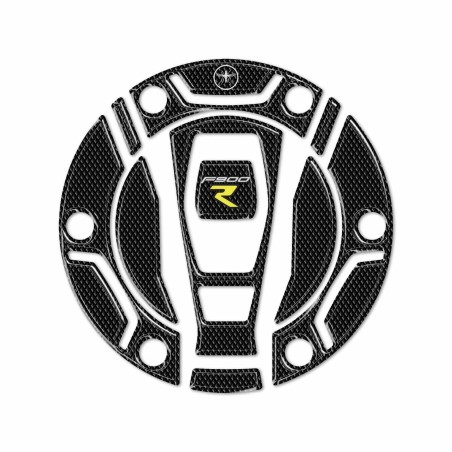 Adesivo Gel 3D Protezione Tappo Keyless moto compatibile con BMW F900 R Giallo