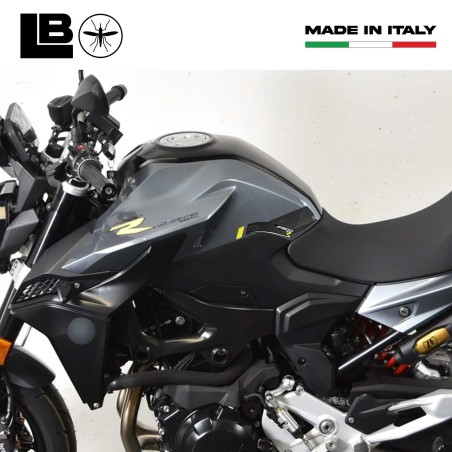 Kit di 3 Protezioni 3D adesivi serbatoio moto compatibili con BMW F900R Giallo