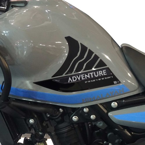 Adesivi 3D Laterali Serbatoio moto compatibili con Royal Enfield Himalayan 450