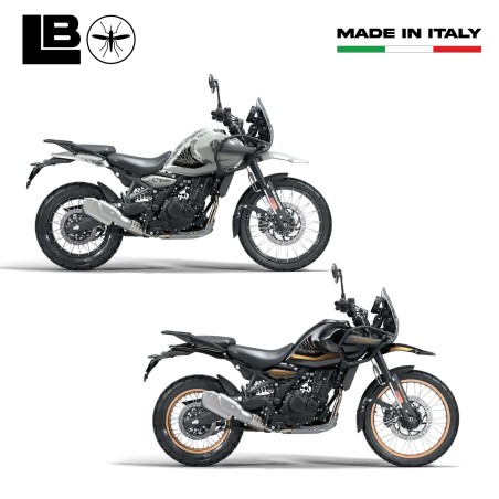 Adesivi 3D Laterali Serbatoio moto compatibili con Royal Enfield Himalayan 450
