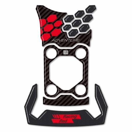 Paraserbatoio ALTO Adesivo 3D moto compatibile con BMW R 1300 GS Adventure