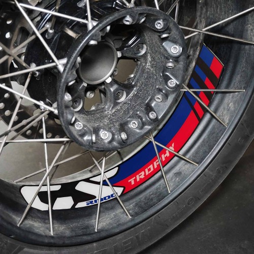Pegatinas Gel 3D Interior Llantas moto compatible con BMW R 1300GS Adventure