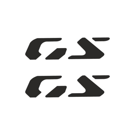Par de pegatinas de rotulación GS prepintadas compatibles con BMW R1300GS Adventure