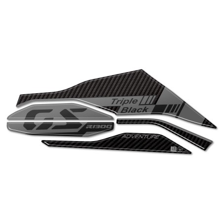 3D Gel Sticker Protección cardan moto compatible con BMW R 1300 GS Adventure