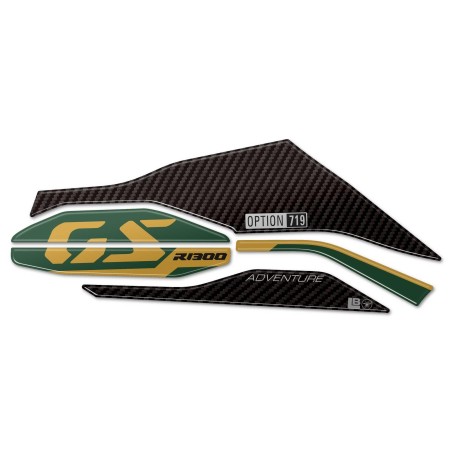 3D Gel Sticker Protección cardan moto compatible con BMW R 1300 GS Adventure