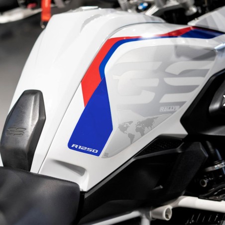 Pegatinas 3D protectores laterales moto compatible con BMW R1250 GS Rallye 2021-24