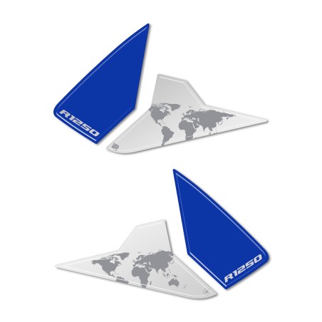 Pegatinas 3D protectores laterales moto compatible con BMW R1250 GS Rallye 2021-24
