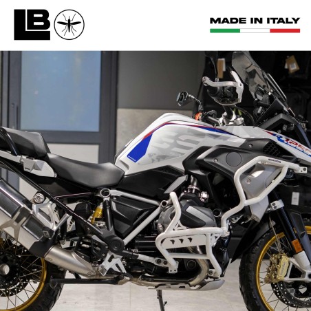 3D Aufkleber Motorradseitenprotektoren kompatibel mit BMW R1250 GS Rallye 2021-24