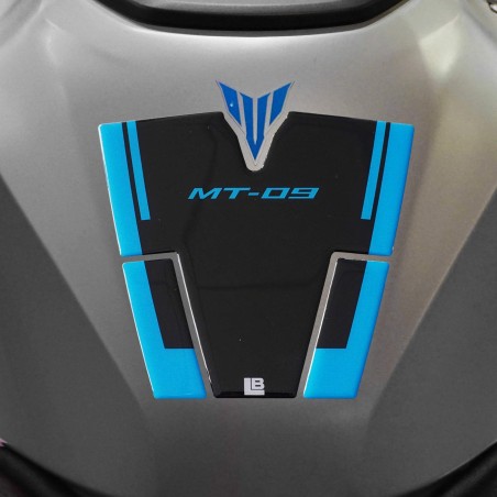 Protector de depósito adhesivo 3D compatible con Yamaha MT 09 2024-25