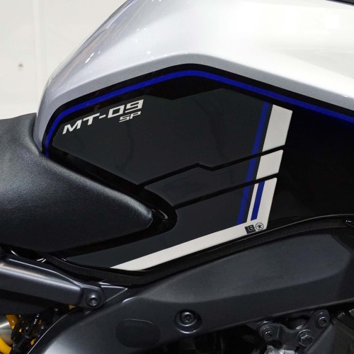 Pegatinas 3D Moto Protectores laterales compatibles con Yamaha MT-09 2024-2025