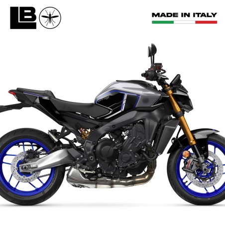 Pegatinas 3D Moto Protectores laterales compatibles con Yamaha MT-09 2024-2025