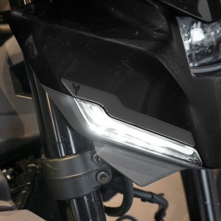 Stickers 3D Motorcycle Front Face Protection compatible with Yamaha MT 09 2024-25