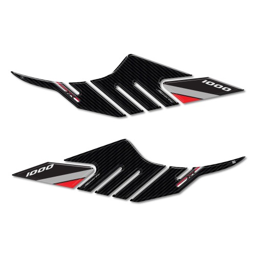 Stickers 3D Tank Side Protectors compatible with BMW S 1000 XR 2022-25 2