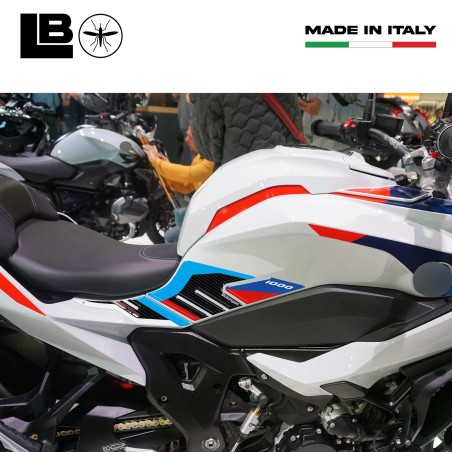 Pegatinas 3D Protectores laterales de depósito compatibles con BMW S 1000 XR 2022-25