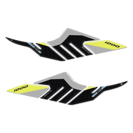 Pegatinas 3D Protectores laterales de depósito compatibles con BMW S 1000 XR 2022-25