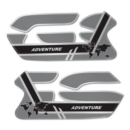 Pegatinas 3D Protectores laterales de depósito compatibles con BMW R1250GS Adventure