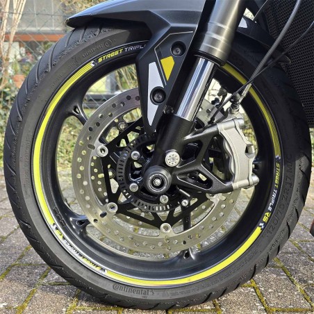 Wheel Stickers Wheels 17 compatible with Triumph Street Triple 765 RS