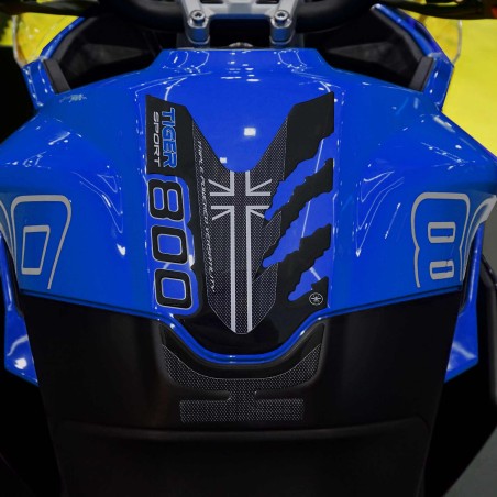 Protector de depósito adhesivo 3D compatible con Triumph Tiger 800 Sport 2025