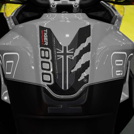 Protector de depósito adhesivo 3D compatible con Triumph Tiger 800 Sport 2025