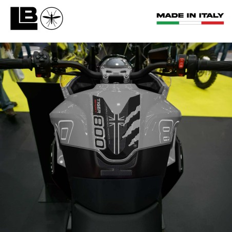 Protector de depósito adhesivo 3D compatible con Triumph Tiger 800 Sport 2025