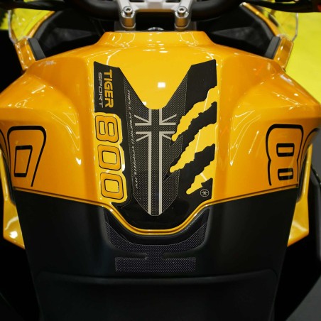 Protector de depósito adhesivo 3D compatible con Triumph Tiger 800 Sport 2025
