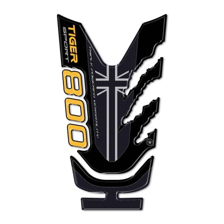 Protector de depósito adhesivo 3D compatible con Triumph Tiger 800 Sport 2025