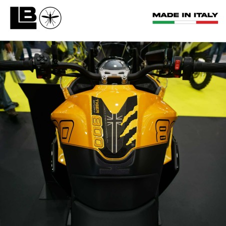 Protector de depósito adhesivo 3D compatible con Triumph Tiger 800 Sport 2025